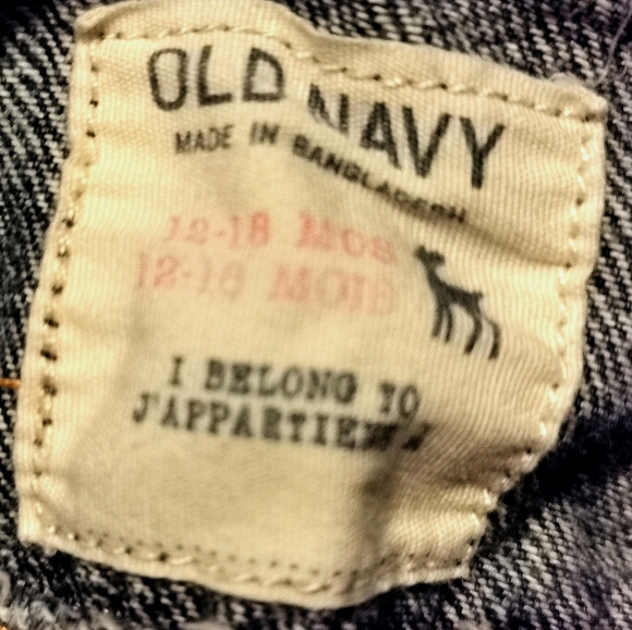 Old Navy Jean Jacket add any kids item on for free - Picture 3 of 3
